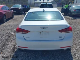 2017 Genesis G80 3.8L with VIN KMHGN4JE3HU166577, listed as a IAAI auction lot 41976937 with 117,635 mi miles. Bid and sale history available at carsss.com. Image 16.