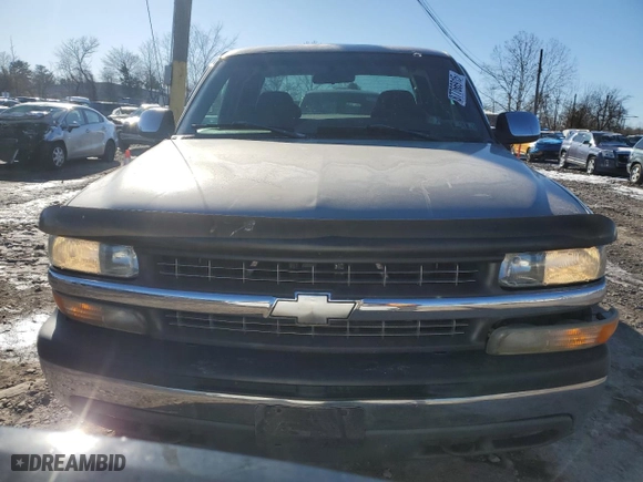 2000 Chevrolet Silverado 1500 LS with VIN 2GCEK19T6Y1178255, listed as a Copart auction lot 87766915 with 155,314 mi miles and Salvage Title. Bid and sale history available at carsss.com. Image 5.
