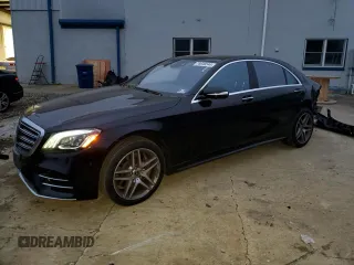 2019 Mercedes-Benz S 560 with VIN WDDUG8GB3KA432779, listed as a Copart auction lot 78648544 with 73,498 mi miles and Salvage Title. Bid and sale history available at DreamBid. Image 1.