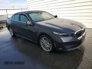 2024 BMW 5 Series 530i xDrive with VIN WBA53FJ01RCS35854, listed as a Copart auction lot 43415865 with 0 mi miles and Salvage Title. Bid and sale history available at carsss.com. Image 4.