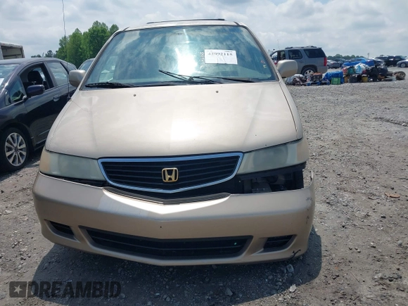 2000 Honda Odyssey EX with VIN 2HKRL1868YH513587, listed as a IAAI auction lot 42092115 with 302,555 mi miles and . Bid and sale history available at DreamBid. Image 12.