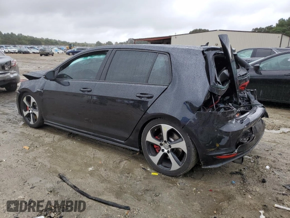 2017 Volkswagen Golf GTI S with VIN 3VW447AUXHM016583, listed as a Copart auction lot 71047254 with 0 mi miles and Salvage Title. Bid and sale history available at carsss.com. Image 2.