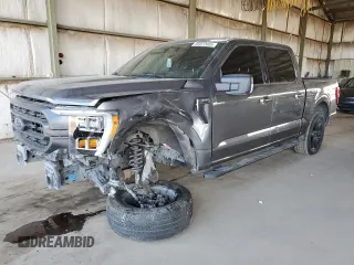 2021 Ford F-150 XL z VIN 1FTEW1C58MFB54623, wystawiony jako Copart lot #55072405 z przebiegiem 115 374 mil mil oraz Szkoda całkowita • Salvage title. Historia ofert i sprzedaży dostępna na DreamBid. Obrazek 1.