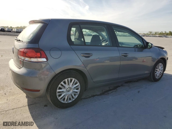 2013 Volkswagen Golf with VIN WVWDA7AJ3DW119517, listed as a Copart auction lot 53374705 with 121,816 mi miles and Salvage Title. Bid and sale history available at carsss.com. Image 3.