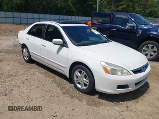 2006 Honda Accord EX-L z VIN 1HGCM56806A169757, wystawiony jako IAAI lot #42194151 z przebiegiem 338 001 mil mil oraz . Historia ofert i sprzedaży dostępna na DreamBid. Obrazek 1.