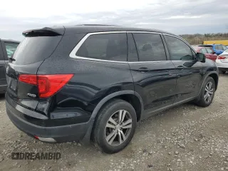 2016 Honda Pilot EX-L with VIN 5FNYF6H52GB038524, listed as a Copart auction lot 51570245 with 147,354 mi miles and Salvage Title. Bid and sale history available at carsss.com. Image 3.