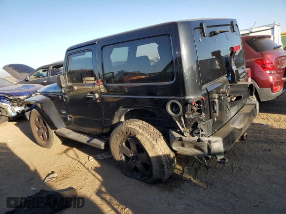2011 Jeep Wrangler Sahara with VIN 1J4GA5D16BL567739, listed as a Copart auction lot 73542244 with 282,392 mi miles and Non Repairable. Bid and sale history available at DreamBid. Image 2.