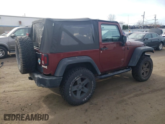 2007 Jeep Wrangler X with VIN 1J4FA24147L160102, listed as a Copart auction lot 52001105 with 219,939 mi miles and Clean Title. Bid and sale history available at carsss.com. Image 3.