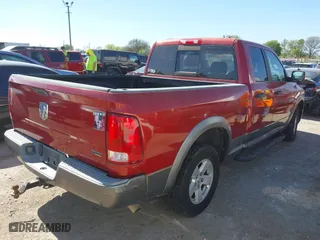 2009 Dodge Ram 1500 SLT with VIN 1D3HB18P39S772361, listed as a IAAI auction lot 41847120 with 167,054 mi miles. Bid and sale history available at carsss.com. Image 4.