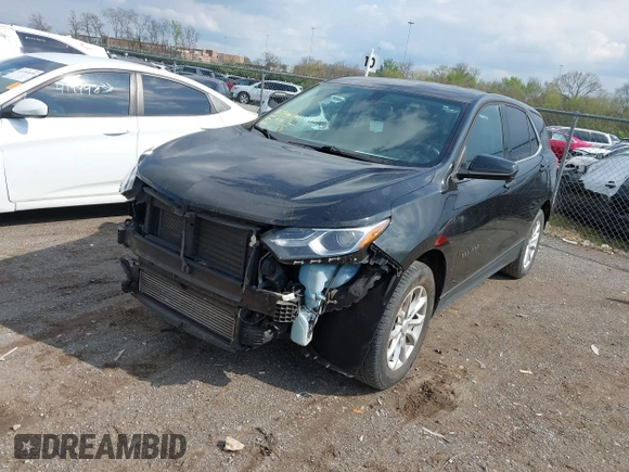 2018 Chevrolet Equinox LT with VIN 2GNAXSEV0J6248684, listed as a IAAI auction lot 41983808 with 121,191 mi miles and . Bid and sale history available at carsss.com. Image 17.