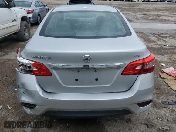 2017 Nissan Sentra S with VIN 3N1AB7AP7HY274559, listed as a Copart auction lot 49790835 with 127,446 mi miles and Salvage Title. Bid and sale history available at DreamBid. Image 6.