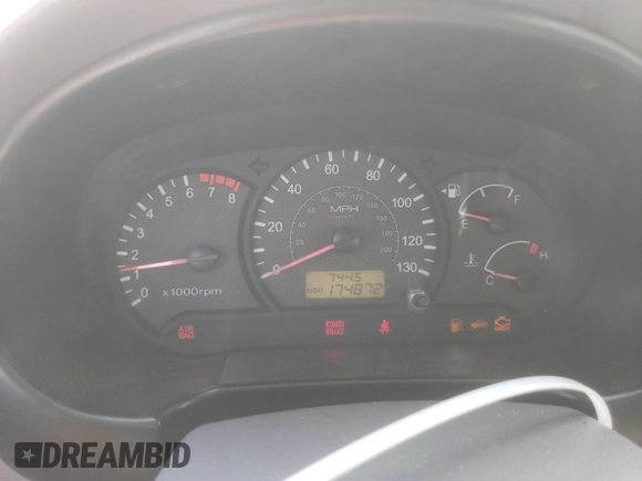 2005 Hyundai Accent GLS with VIN KMHCG35C55U341192, listed as a Copart auction lot 70708994 with 174,872 mi miles and Salvage Title. Bid and sale history available at carsss.com. Image 9.