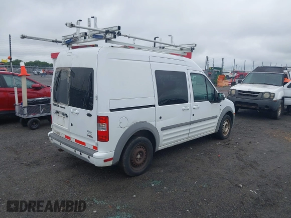 2012 Ford Transit Connect XLT with VIN NM0KS9BN0CT099550, listed as a IAAI auction lot 42213571 with 157,158 mi miles and . Bid and sale history available at DreamBid. Image 4.