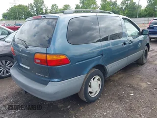 2000 Toyota Sienna LE z VIN 4T3ZF13C2YU215548, wystawiony jako IAAI lot #42417282 z przebiegiem 182 039 mil mil oraz . Historia ofert i sprzedaży dostępna na DreamBid. Obrazek 4.