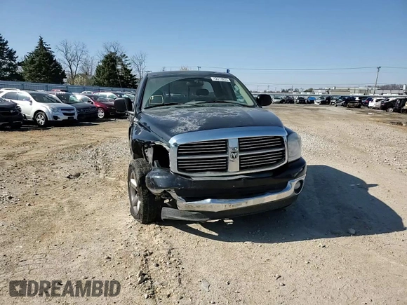 2008 Dodge 1500 SLT with VIN 1D7HU182X8S612456, listed as a Copart auction lot 52213935 with 130,762 mi miles and Salvage Title. Bid and sale history available at carsss.com. Image 10.