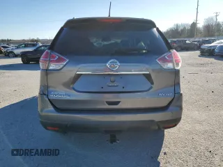 2016 Nissan Rogue SV with VIN KNMAT2MV8GP608413, listed as a Copart auction lot 83377454 with 137,260 mi miles and Non Repairable. Bid and sale history available at carsss.com. Image 6.