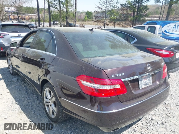 2010 Mercedes-Benz E-Class E 350 Luxury with VIN WDDHF8HBXAA251115, listed as a IAAI auction lot 41901802 with 134,323 mi miles. Bid and sale history available at carsss.com. Image 3.
