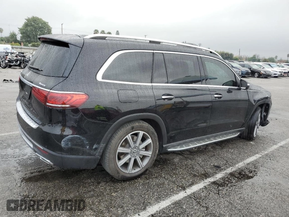 2020 Mercedes-Benz GLS 450 with VIN 4JGFF5KE5LA137234, listed as a Copart auction lot 80938553 with 25,658 mi miles and . Bid and sale history available at DreamBid. Image 3.