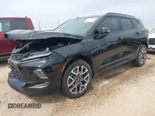2023 Chevrolet Blazer RS with VIN 3GNKBERSXPS150986, listed as a IAAI auction lot 41690829 with 21,120 mi miles. Bid and sale history available at carsss.com. Image 2.