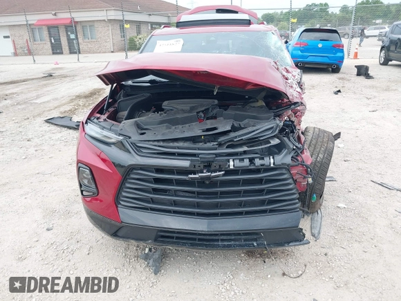 2021 Chevrolet Blazer RS with VIN 3GNKBKRS4MS570818, listed as a IAAI auction lot 42511827 with 28,519 mi miles and . Bid and sale history available at DreamBid. Image 6.
