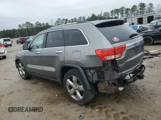 2013 Jeep Grand Cherokee Overland with VIN 1C4RJFCT7DC522416, listed as a Copart auction lot 44614375 with 170,786 mi miles and Salvage Title. Bid and sale history available at carsss.com. Image 2.