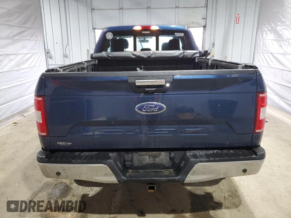 2018 Ford F-150 XL with VIN 1FTFX1E5XJKF85272, listed as a Copart auction lot 51056845 with 114,243 mi miles and Salvage Title. Bid and sale history available at DreamBid. Image 6.
