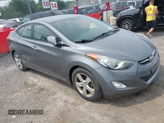 2013 Hyundai Elantra GLS with VIN 5NPDH4AE8DH300258, listed as a IAAI auction lot 42707015 with 124,110 mi miles and . Bid and sale history available at DreamBid. Image 1.