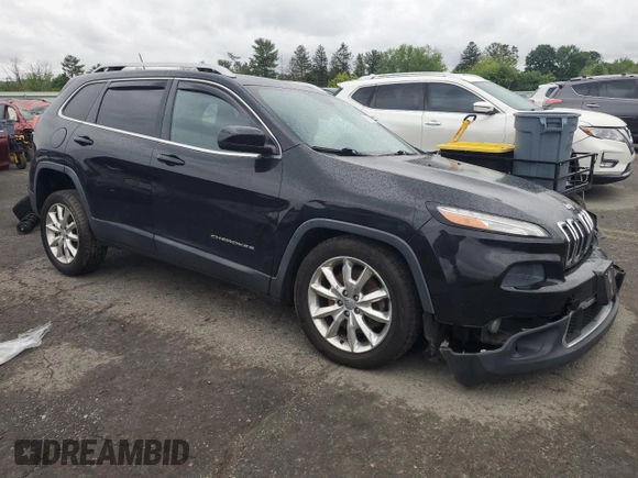 2014 Jeep Cherokee Limited с VIN 1C4PJLDB7EW258447, выставлен на аукционе Copart как лот 57681125 с пробегом 80 818 миль миль и Списание • Salvage title. История ставок и продаж доступна на DreamBid. Изображение 4.