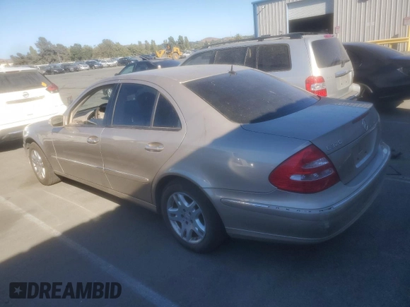 2003 Mercedes-Benz E-Class 3.2L with VIN WDBUF65JX3A168018, listed as a Copart auction lot 70695344 with 0 mi miles and Clean Title. Bid and sale history available at carsss.com. Image 2.