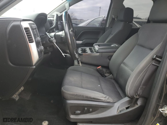 2018 Chevrolet Silverado 1500 LT with VIN 2GCVKREC7J1106703, listed as a Copart auction lot 43283895 with 163,303 mi miles and Salvage Title. Bid and sale history available at carsss.com. Image 7.