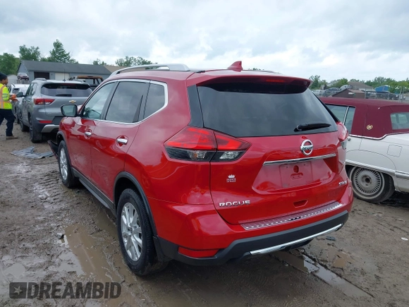 2017 Nissan Rogue S with VIN JN8AT2MV8HW008146, listed as a IAAI auction lot 42539110 with 97,273 mi miles and . Bid and sale history available at DreamBid. Image 3.