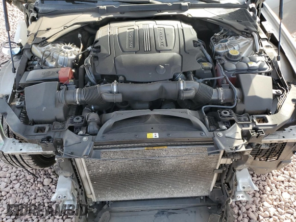 2016 Jaguar XF 35t Prestige with VIN SAJBE4BV1GCY17708, listed as a Copart auction lot 81495844 with 130,321 mi miles and Salvage Title. Bid and sale history available at carsss.com. Image 11.