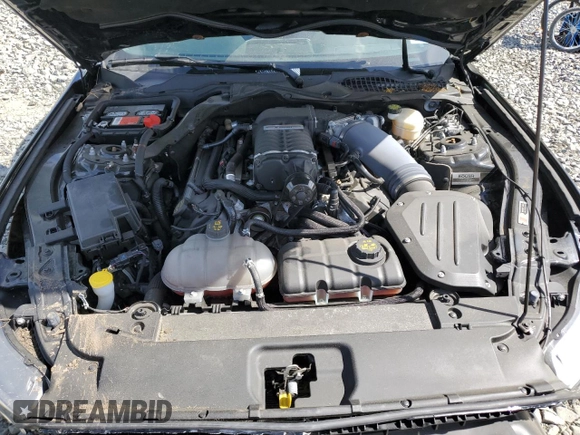 2016 Ford Mustang GT Premium with VIN 1FATP8FF0G5311188, listed as a Copart auction lot 57486565 with 17,013 mi miles and Salvage title. Bid and sale history available at DreamBid. Image 11.