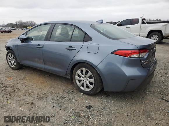 2024 Toyota Corolla LE with VIN 5YFB4MDE8RP164965, listed as a Copart auction lot 44899155 with 11,695 mi miles and Salvage Title. Bid and sale history available at carsss.com. Image 2.