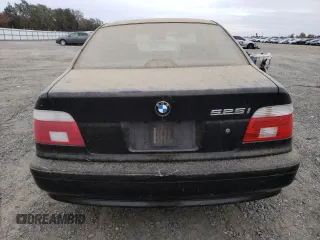 2001 BMW 5 Series 525iA with VIN WBADT434X1GX24833, listed as a Copart auction lot 81566024 with 134,128 mi miles and Salvage Title. Bid and sale history available at carsss.com. Image 6.