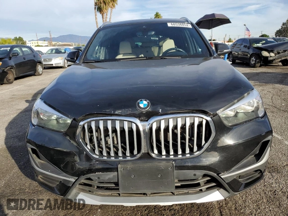 2021 BMW X1 sDrive28i with VIN WBXJG7C0XM5S94362, listed as a Copart auction lot 68538852 with 44,007 mi miles. Bid and sale history available at carsss.com. Image 5.