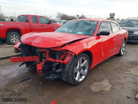 2018 Dodge Charger SXT with VIN 2C3CDXBG4JH179214, listed as a IAAI auction lot 41126890 with 42,712 mi miles. Bid and sale history available at carsss.com. Image 2.