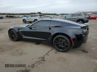 2016 Chevrolet Corvette with VIN NY75018, listed as a Copart auction lot 57996654 with 53,270 mi miles and Salvage title. Bid and sale history available at DreamBid. Image 2.