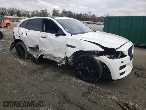 2018 Jaguar F-PACE 30t Premium with VIN SADCJ2GXXJA295066, listed as a Copart auction lot 79295884 with 119,080 mi miles and Salvage Title. Bid and sale history available at carsss.com. Image 4.