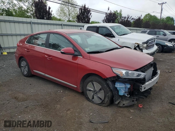 2022 Hyundai Ioniq SE with VIN KMHC75LC9NU268794, listed as a Copart auction lot 56661625 with Not provided miles and Salvage title. Bid and sale history available at DreamBid. Image 4.