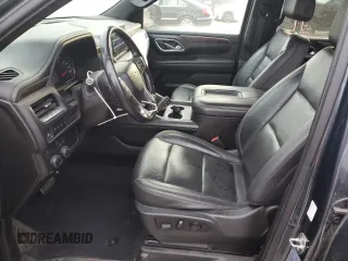 2021 Chevrolet Tahoe LT with VIN 1GNSCNKD5MR252123, listed as a Copart auction lot 42582425 with 114,130 mi miles and Salvage title. Bid and sale history available at DreamBid. Image 7.