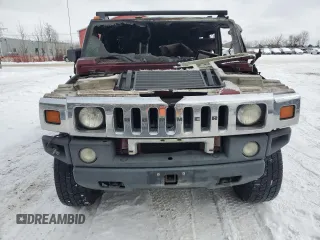 2005 Hummer H2 SUV with VIN 5GRGN23U35H103463, listed as a Copart auction lot 88523045 with Not Provided miles and Non Repairable. Bid and sale history available at carsss.com. Image 5.