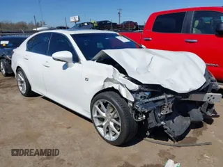 2013 Lexus GS 350 with VIN JTHBE1BL5D5008190, listed as a IAAI auction lot 41761202 with 126,045 mi miles. Bid and sale history available at carsss.com. Image 1.