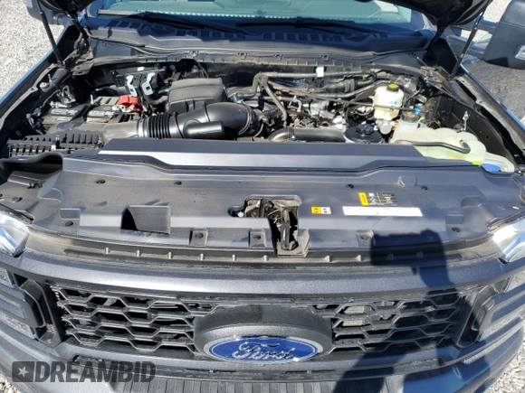 2024 Ford Super Duty F-250 SRW XL with VIN 1FT8W2BN3REF19484, listed as a Copart auction lot 46136895 with 865 mi miles and Salvage Title. Bid and sale history available at carsss.com. Image 11.