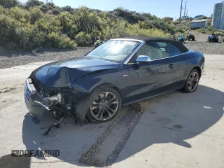 2014 Audi S5 Prestige z VIN WAUVGAFH8EN013641, wystawiony jako Copart lot #56071235 z przebiegiem 78 618 mil mil oraz Szkoda całkowita • Salvage title. Historia ofert i sprzedaży dostępna na DreamBid. Obrazek 1.
