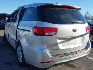 2016 Kia Sedona LX with VIN KNDMB5C11G6188015, listed as a IAAI auction lot 41580251 with 87,888 mi miles. Bid and sale history available at carsss.com. Image 3.
