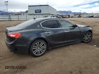 2016 Maserati Ghibli S Q4 с VIN ZAM57RTA8G1189149, выставлен на аукционе Copart как лот 45127015 с пробегом 123 154 миль миль и Списание • Salvage title. История ставок и продаж доступна на DreamBid. Изображение 3.