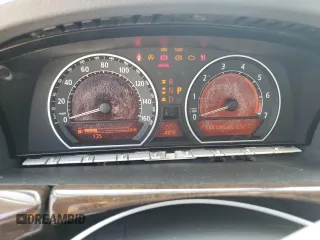 2004 BMW 7 Series 745Li with VIN WBAGN63444DS47664, listed as a Copart auction lot 71046044 with 144,598 mi miles and Salvage title. Bid and sale history available at DreamBid. Image 9.