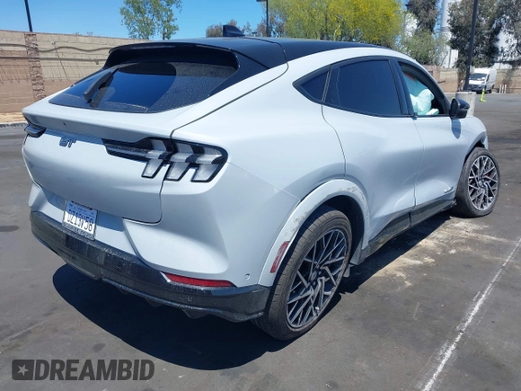 2021 Ford Mustang Mach-E GT with VIN 3FMTK4SX7MME00127, listed as a IAAI auction lot 42229237 with 19,203 mi miles and . Bid and sale history available at DreamBid. Image 4.