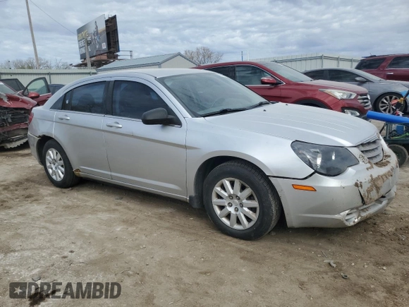 2007 Chrysler Sebring with VIN 1C3LC46K77N610502, listed as a Copart auction lot 50245035 with 225,944 mi miles and Salvage Title. Bid and sale history available at DreamBid. Image 4.